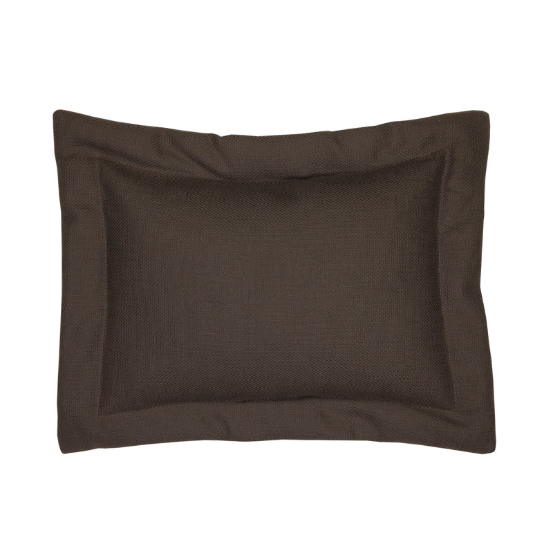 Coussin de petit-déjeuner en coton Izmir, Chocolat
