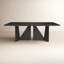 Gillespie 84" Geometric Cutout Base Dining Table-115605783