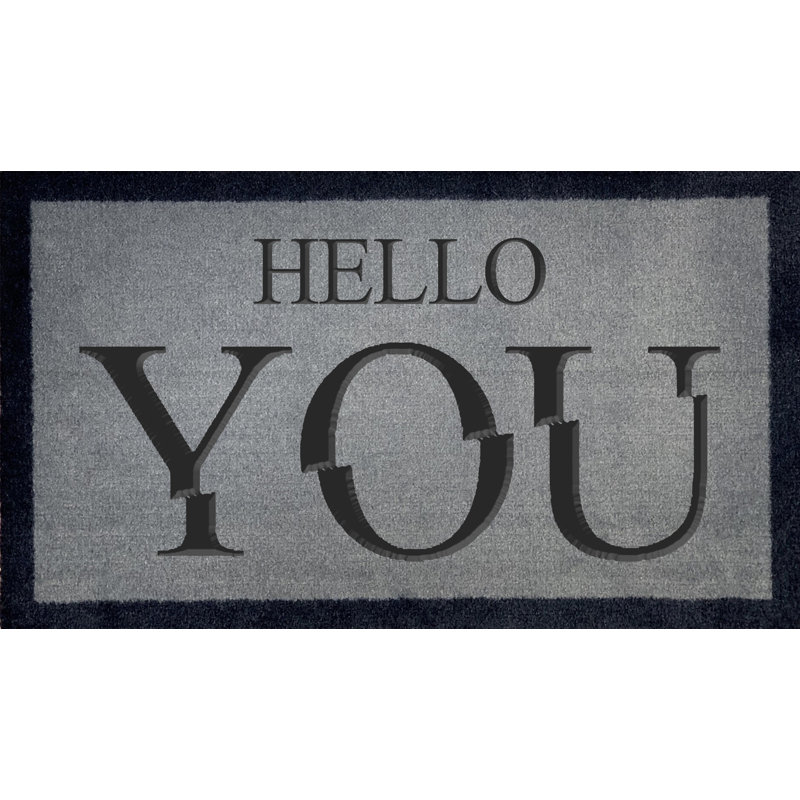 Sifuentes Non-Slip Indoor Doormat