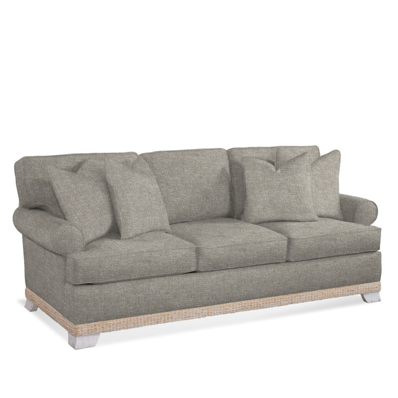 Fairwind 83" Sofa Bed with Reversible Cushions, Basic Grey; 0317-83, 5" Innerspring Mattress