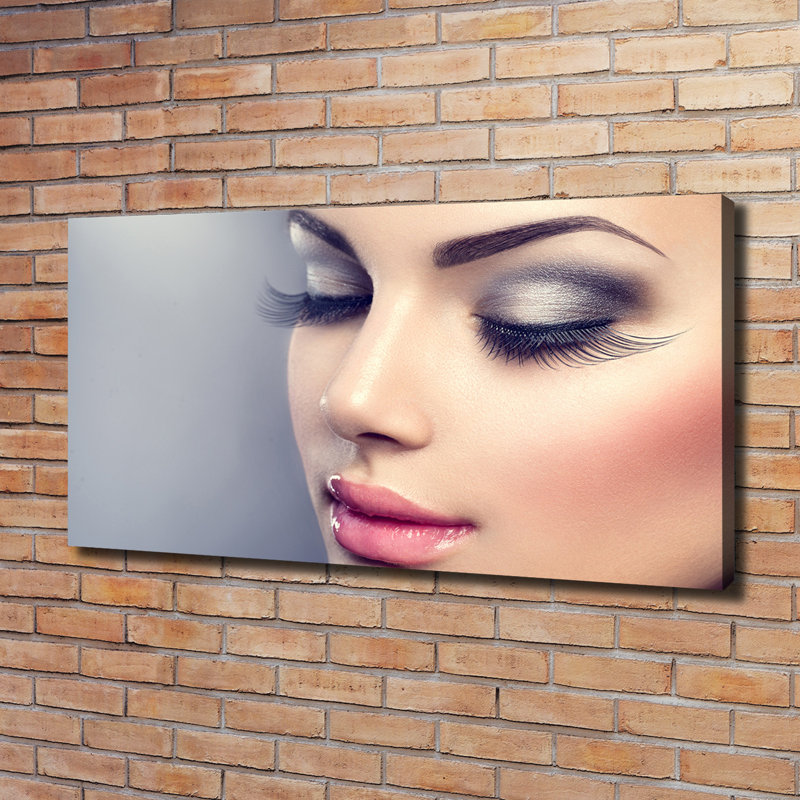 Perfect Makeup - Wrapped Canvas Print