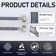 1/2 In. Compression X 1/2 In. Compression X 30 In. Braided Nylon Stainless Steel Faucet Supply Line (2 Pack)