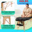 Table de massage 2 Lit de massage pliant en aluminium de 24 po de large Spa Bed Table de massage réglable en hauteur pour le massage des pieds Spa