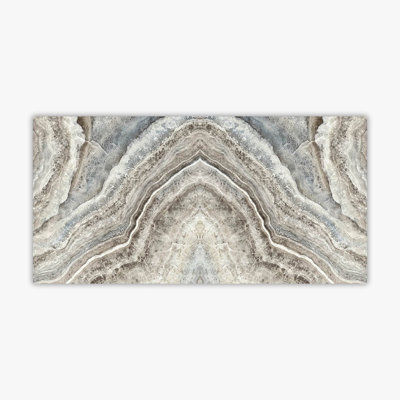24" x 48" Porcelain Marble Look Tile