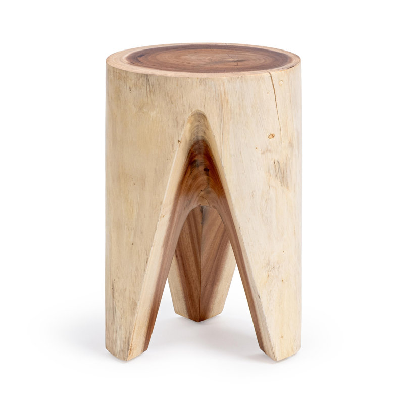 Vela 21" Meh Wood Accent Table