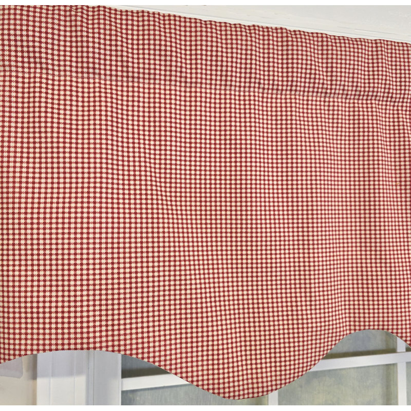 Gingham Regal Valance