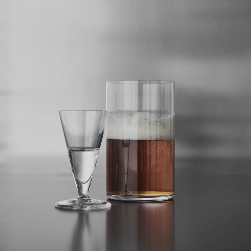 Geometry Handmade Cordial Glass