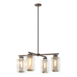 Polaris 4 - Light Outdoor Chandelier