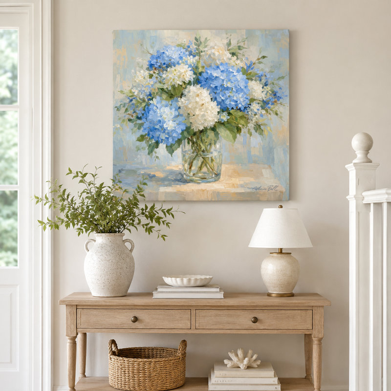 Art mural doux sur toile tendue Aura, L 30 po x H 30 po x P 1,5 po