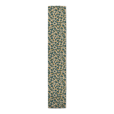 Dunihue Animal Print Cotton Blend Table Runner