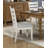 Farmhouse Dining Furniture Set Of 2 Side Chairs Antique White Finish Wooden Durable Comfortable Padded Seat