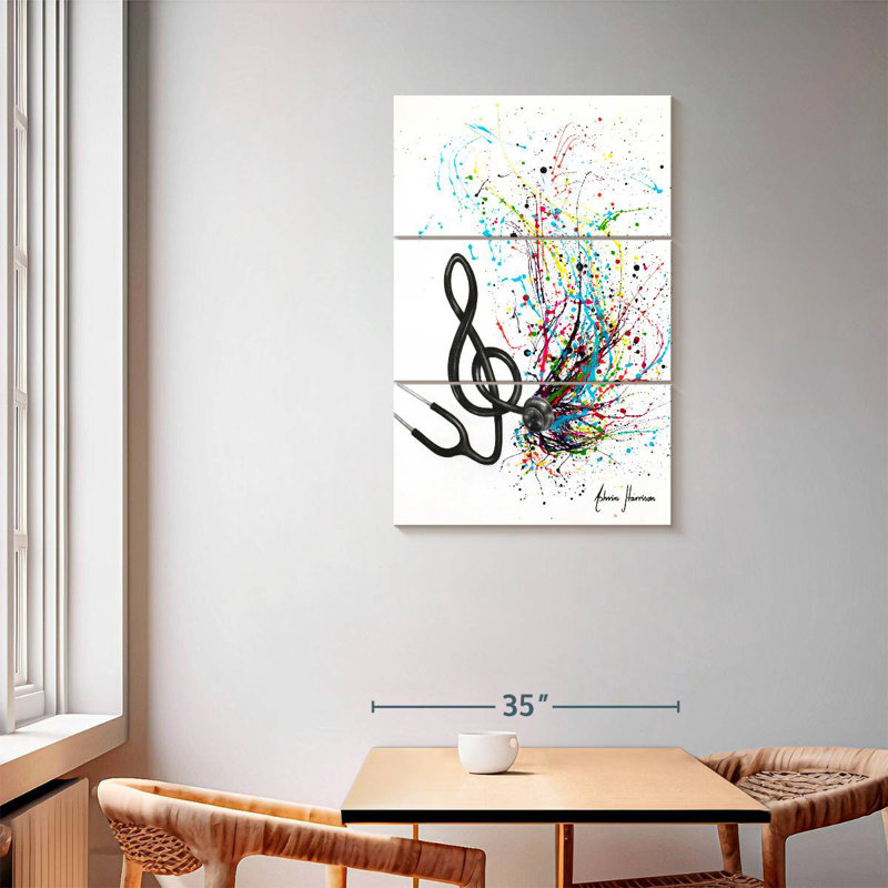 Abarca Vital Rhythm, 57" H x 36" W