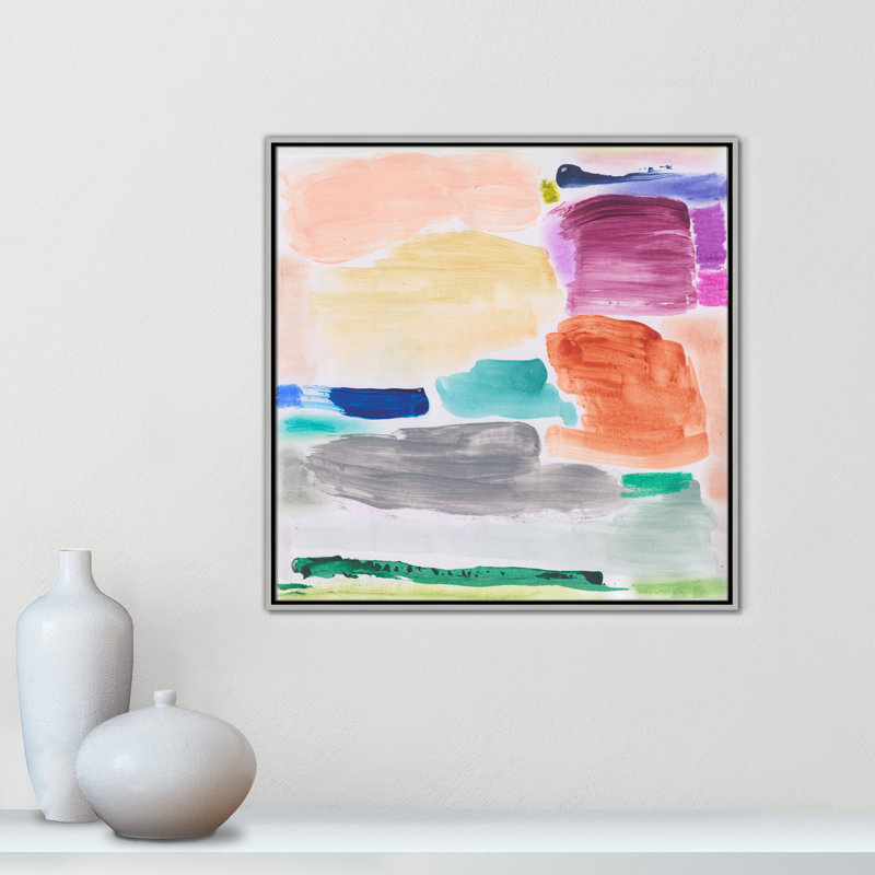 «Vivid Dissection - Square Version Print» par Bea Dina, H 31,5 po x l 31,5 po, Argent