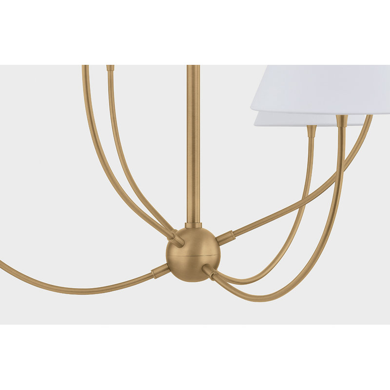 Evermore Chandelier by Lauren Liess x Troy, 6 Lights