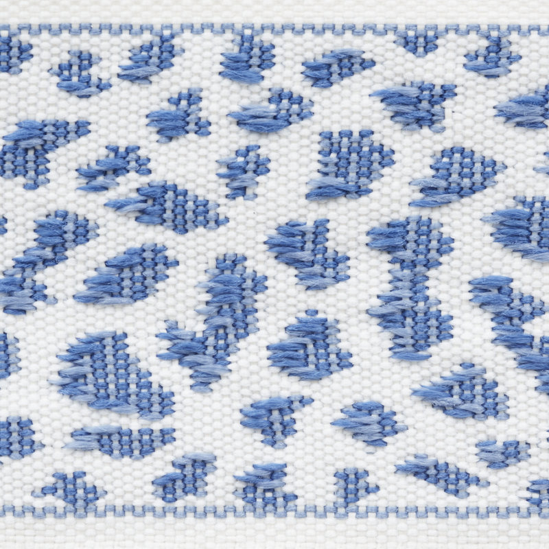 Ruban léopard, Bleu