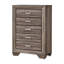 Ensemble de chambre à coucher 5 pièces Bryenna en taupe délavé-1491789816