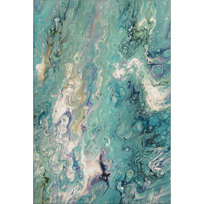 Premium Machine Washable Mayfield Seaglass Rug