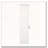 35inch Bathroom Wall Cabinet with Mirror