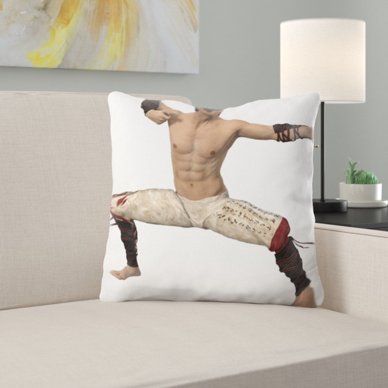 Coussin décoratif man