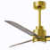 Alessandra - Three Blade Transitional Ceiling Fan -LED