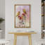 Fleur, aquarelle, canari et roses sur panneaux de bois-101469555-101469554