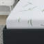 Matelas en mousse viscoélastique double couche 8 pouces avec housse infusée de bambou-1231828853
