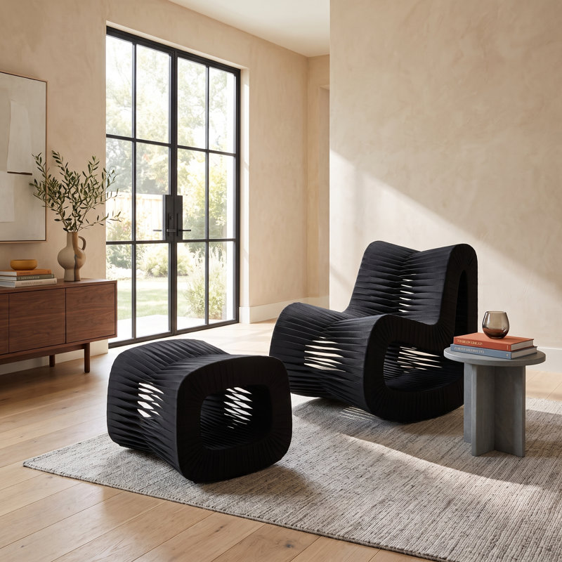 Repose-pieds de 24 po de large avec ceinture de sécurité, Nylon noir