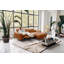 Morpeth Power Reclining Upholstered Corner Sofa in Chenille Fabric with Adjustable Headrests-42839025-42839028