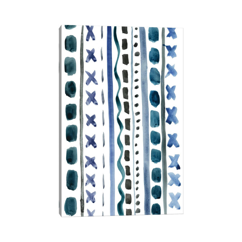 XO by Albina Bratcheva - Wrapped Canvas Print, 20.32 cm H x 30.48 cm W