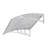 Ubesgoo 39.37'' W Plastic Cover Retractable Door / Window Awning-90714657-90714663