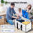 16 Pack Extra Large Heavy Duty Moving Bags, Clear Storage Bins With Lids, Reinforced Handles & Heavy-Duty Zippers Moving Boxes Storage Bags Totes For Clothes Packing, Dorms, College Supplies, Clear-126354026