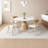 Modern Round Solid Wood Dining Table-1098933986