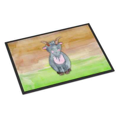 Tapis de porte pour l’extérieur anti-dérapant chèvre Bonita