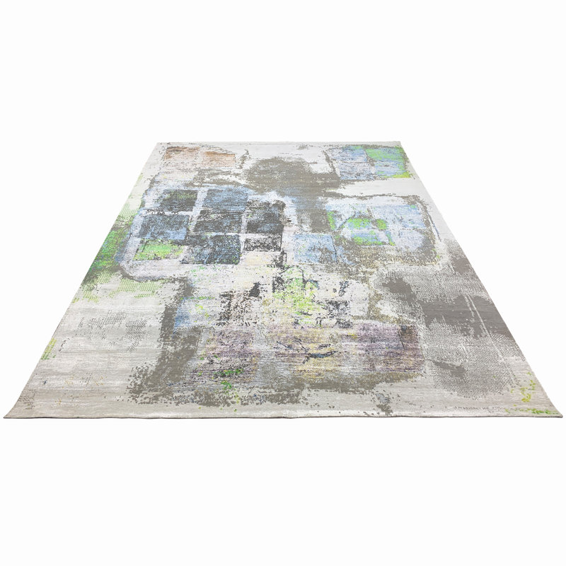 Abstract Area Rug, Rectangle 8' x 10'