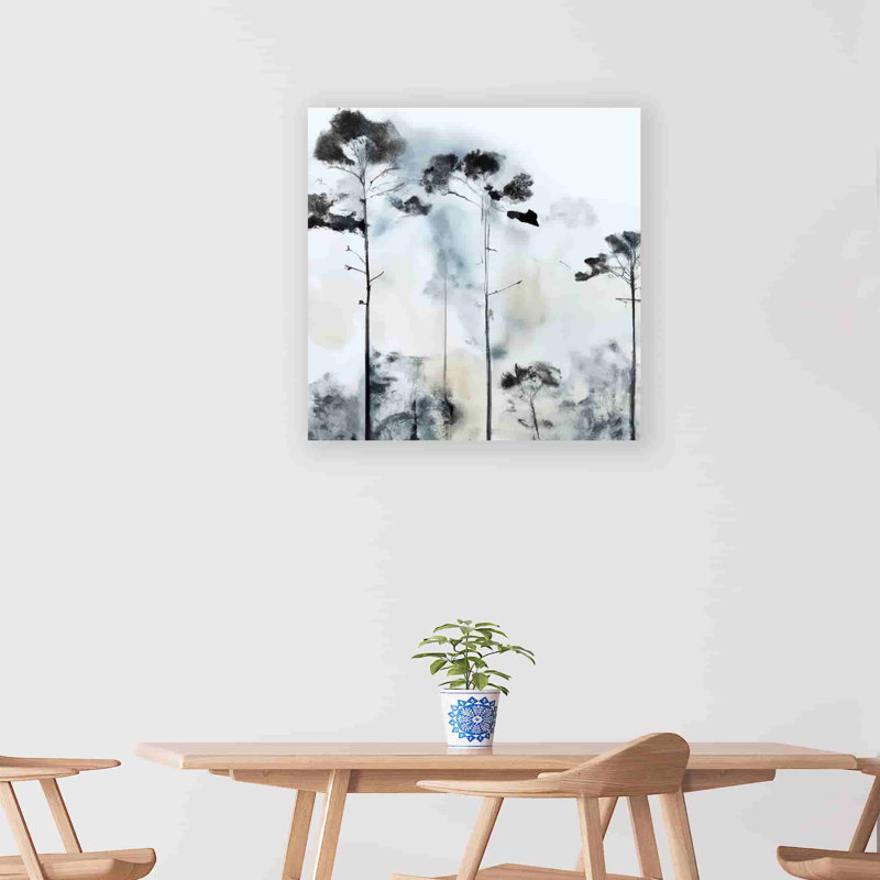 Échos de la forêt ougandaise sur toile, H 30 po x l 30 po x P 1,5 po