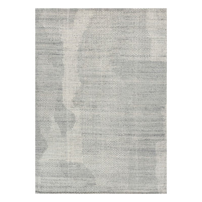 Arlington Moroccan Gray Hand-Knotted Area Rug