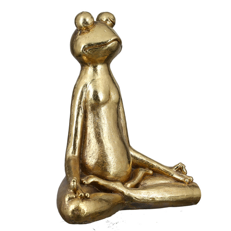 Aari Animals Weather Resistant Stone Garden Statue, 50cm H x 46cm W x 20cm D