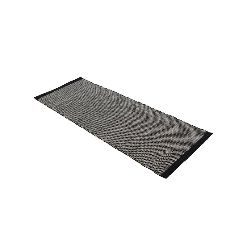 Mona Striped Wool Hand Woven Area Rug, Runner 75 x 300cm