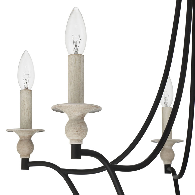 Lustre classique / traditionnel à 5 lumières Yokine à intensité variable certifié UL