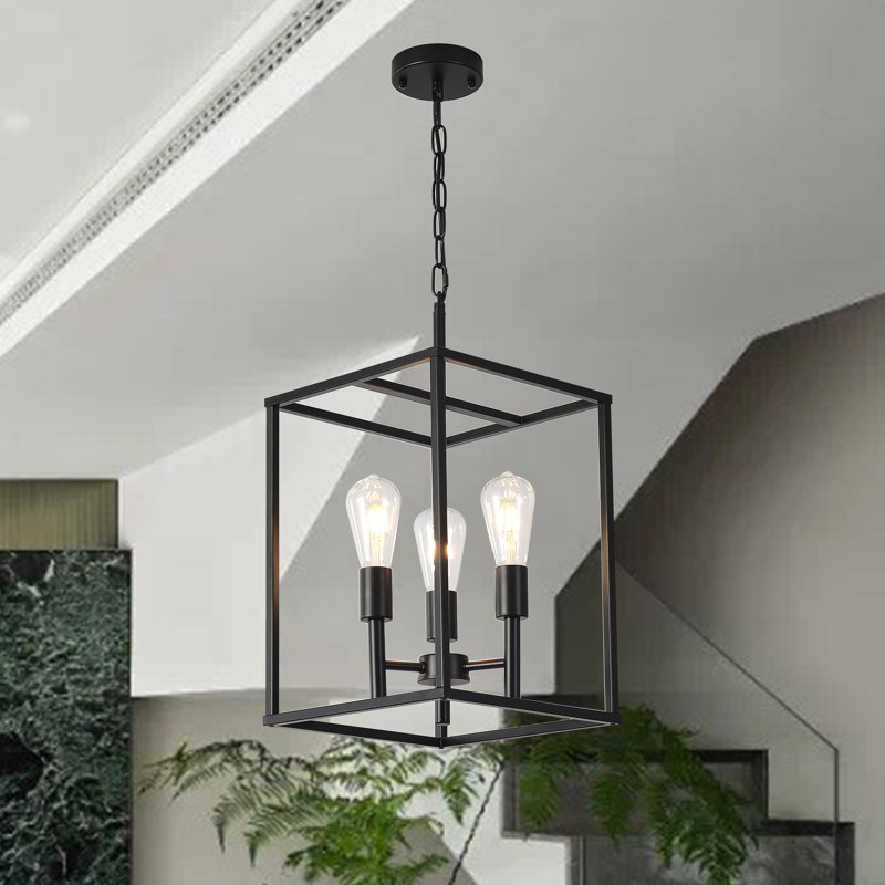 Lustre géométrique à 3 lumières Kaliann