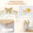 Kids Butterfly 2-pc Makeup Vanity Table & Stool-652791130