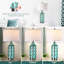 Ensemble de 2 lampes de table Cottage Nautical Accent