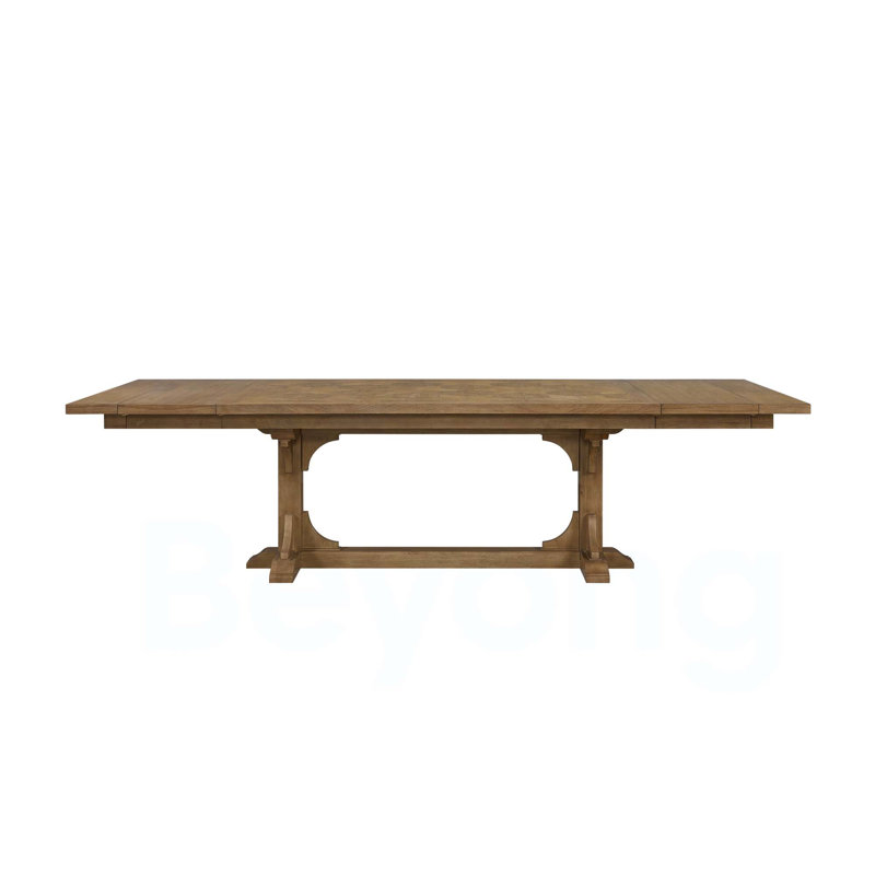 Table à tréteaux - amande