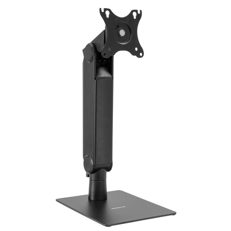 Support de bureau noir Mount-it réglable pouvant supporter jusqu'à 17,6 lb