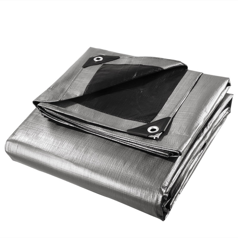  Yescom 10-Mil Plastic Tarp Waterproof Heavy Duty Tarpaulin with Eyelets Reversible Reinforced Edges Camping Roof Truck Bed Pool Cover Painting
