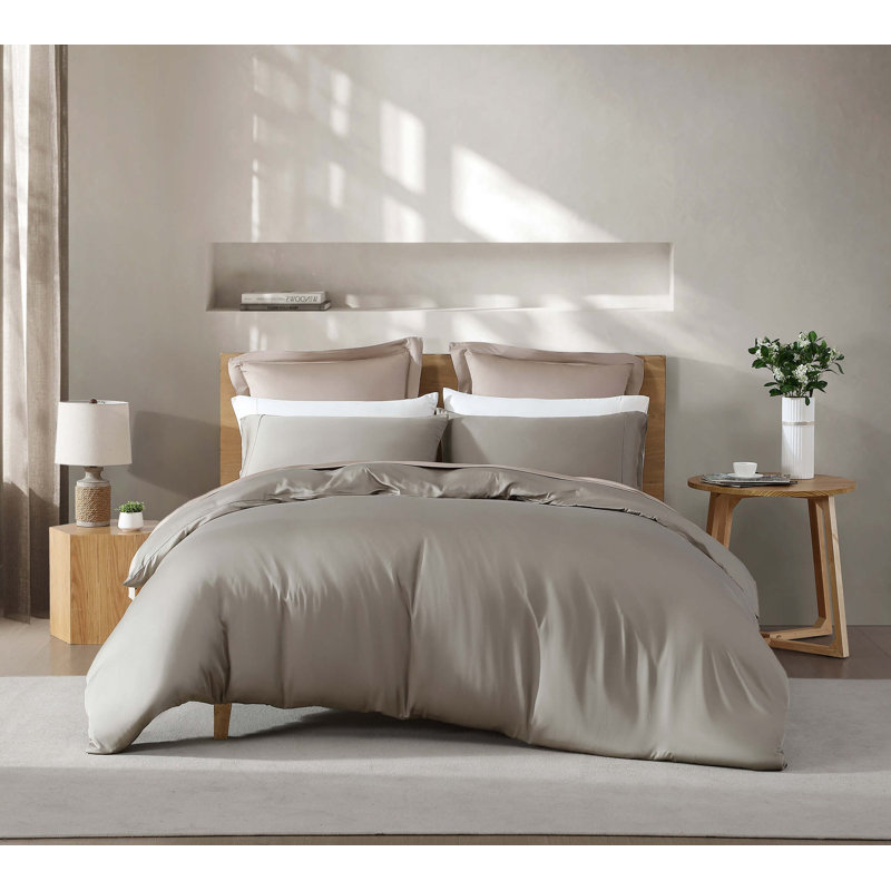 Natural Premium Pillow Case, Cal King Pillowcase Set with 2 King Pillowcases, Boulder