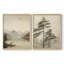 «Vintage Landscape LI», 2 pièces sur papier-1326694124-1326694123