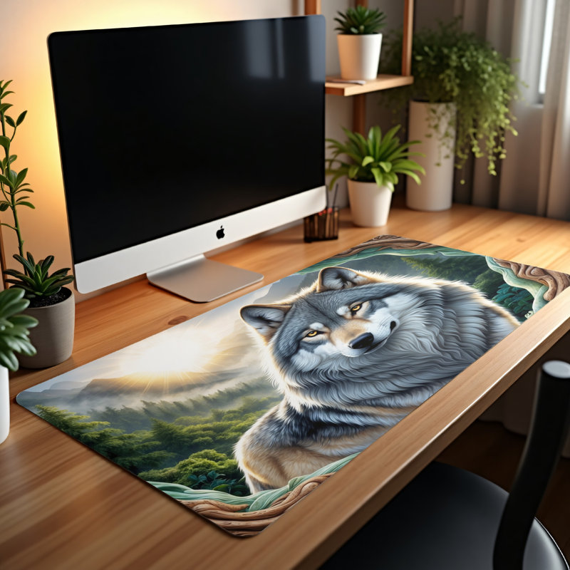 Polyester Desk Pad, 23.6x13.8