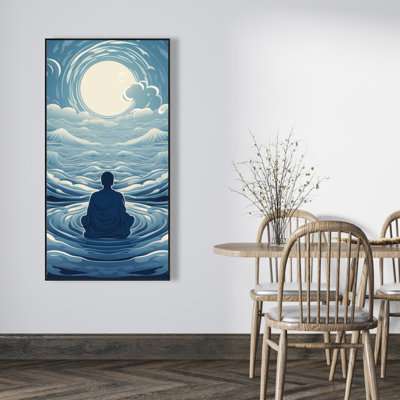 Infinite wisdom - 24"x48" Framed canvas
