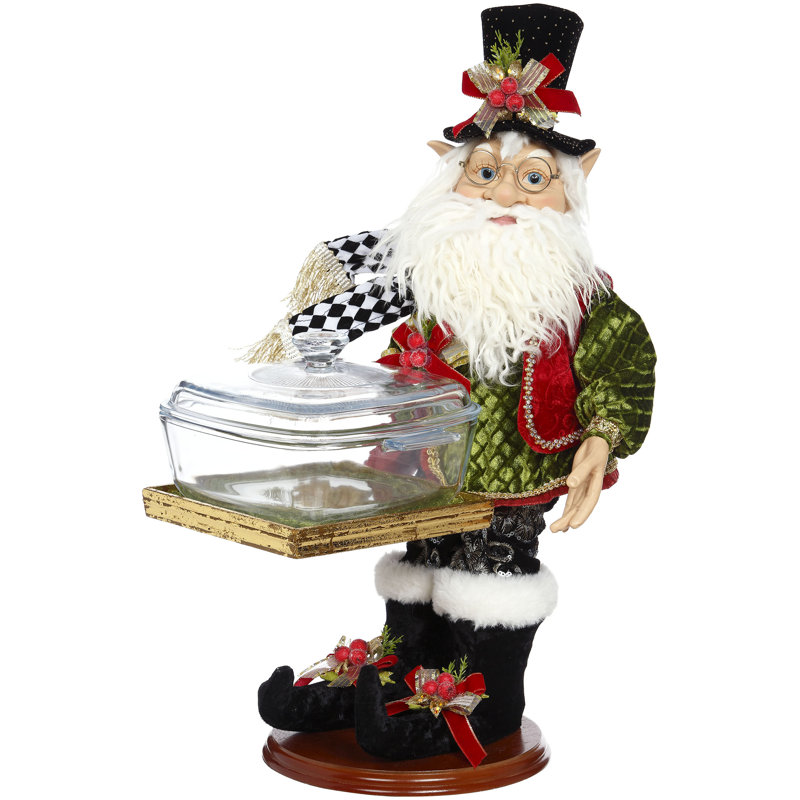 Elf With Bowl - 19.5 Inches